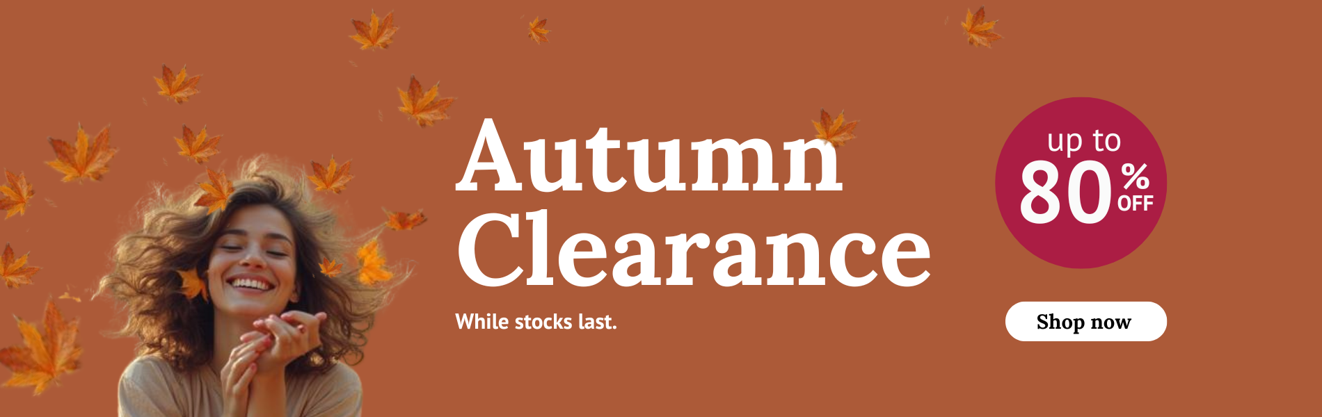 Clearance Autumn April 2026